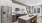 a kitchen with white cabinets